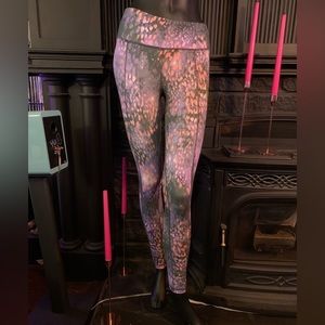 Betsey Johnson Multicolor Yoga Leggings